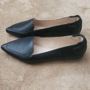 Sleek Black Women's Flats